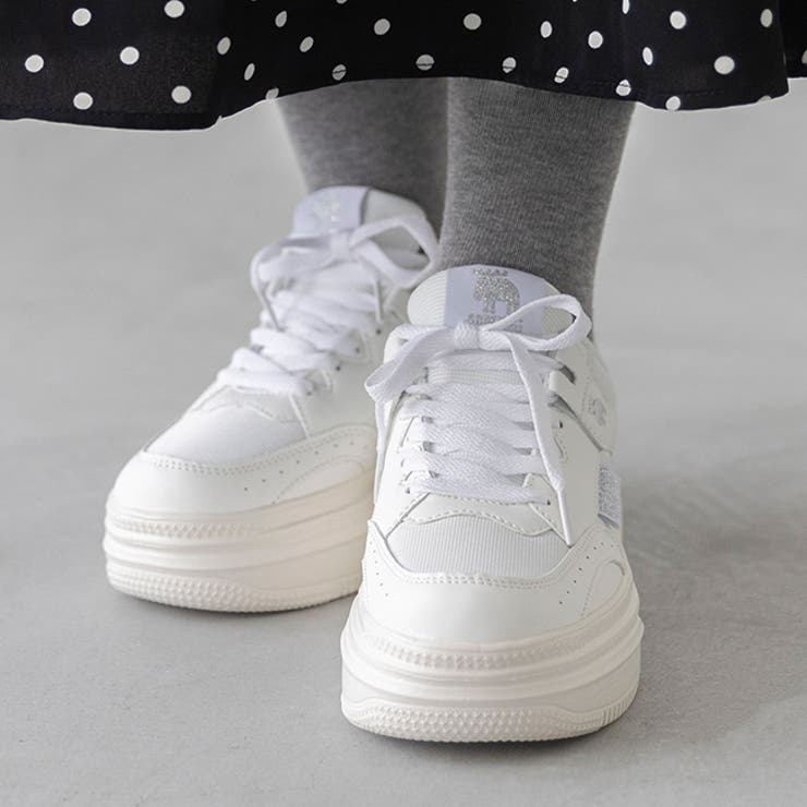 1000ホワイトPU | モズ moz スニーカー | welleg