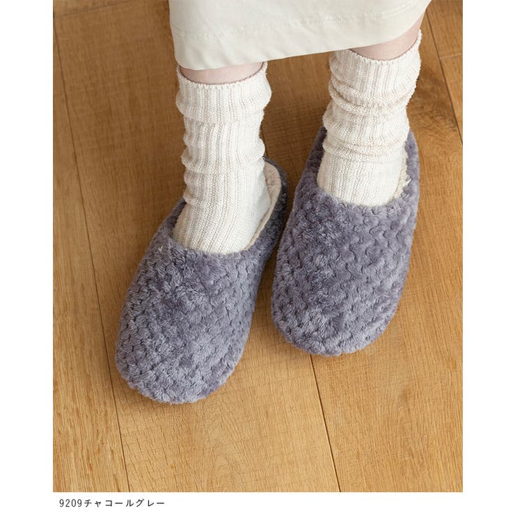 ルームシューズ レディース かかとなし | welleg | 詳細画像17 