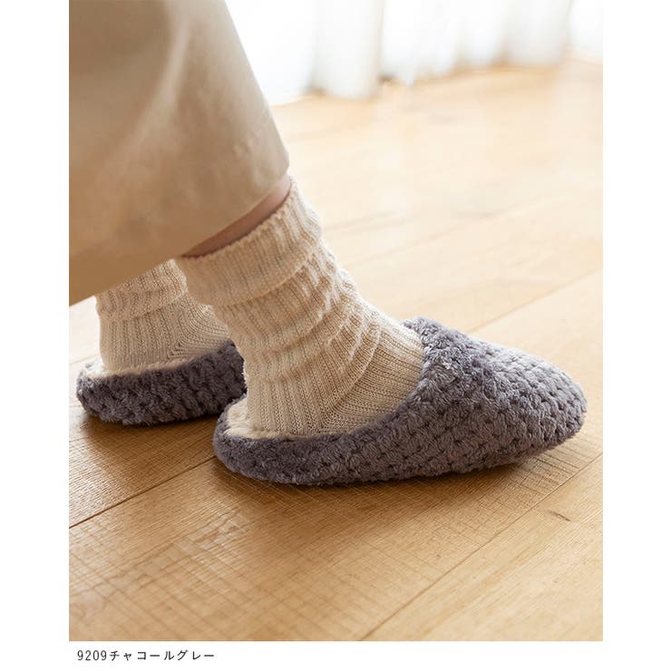 ルームシューズ レディース かかとなし | welleg | 詳細画像18 