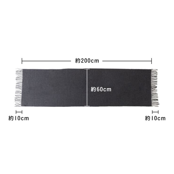 なめらかプレーン 大判ストール マフラー | welleg | 詳細画像21 