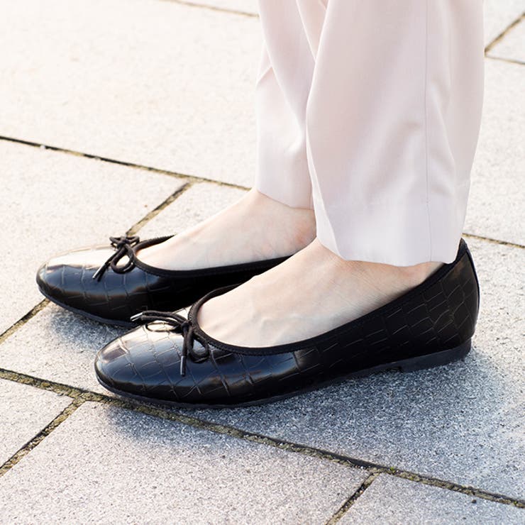 1029ブラッククロコpu | パンプス 痛くない 歩きやすい | welleg