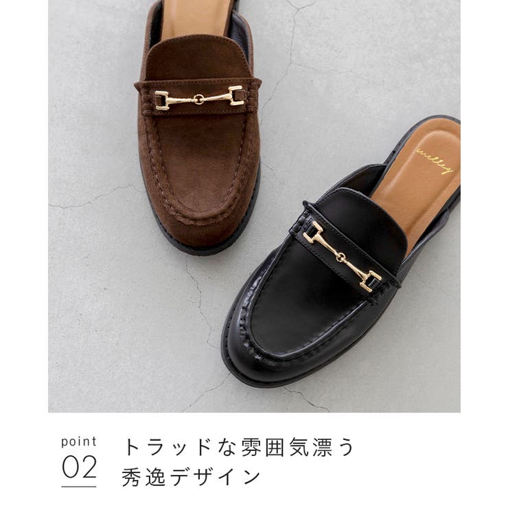 ローファー レディース ミュール | welleg | 詳細画像18 