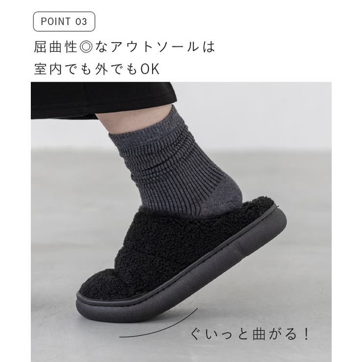 スリッポン モックシューズ レディース | welleg | 詳細画像8 