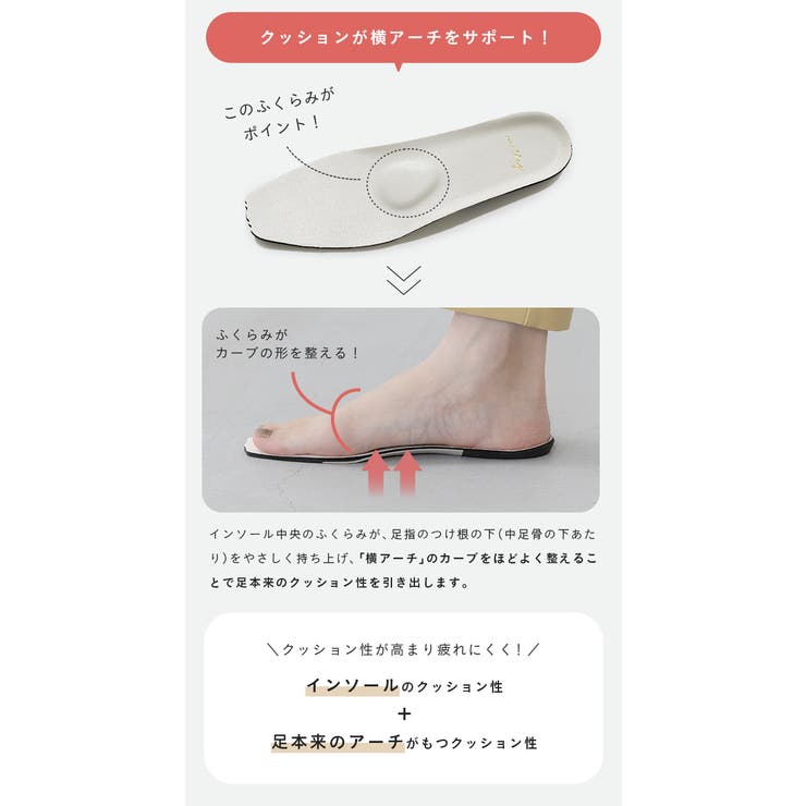 パンプス 痛くない 走れる | welleg | 詳細画像9 