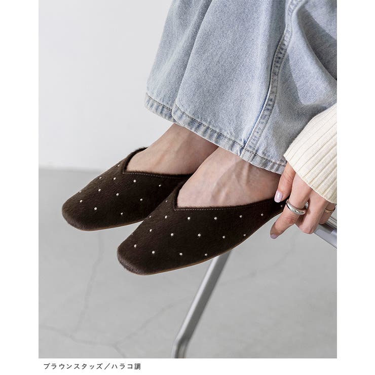 パンプス ぺたんこ 2way | welleg | 詳細画像16 