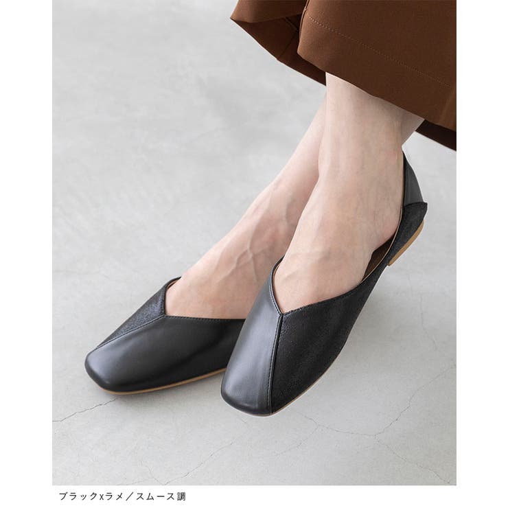 パンプス ぺたんこ 2way | welleg | 詳細画像22 