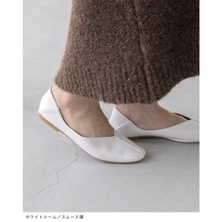 パンプス ぺたんこ 2way | welleg | 詳細画像26 