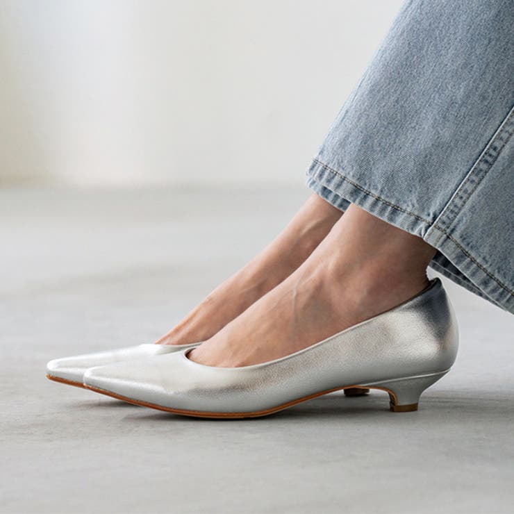 1140シルバーPU | パンプス 痛くない 歩きやすい | welleg