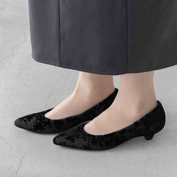 4226ブラックレース | パンプス 痛くない 歩きやすい | welleg