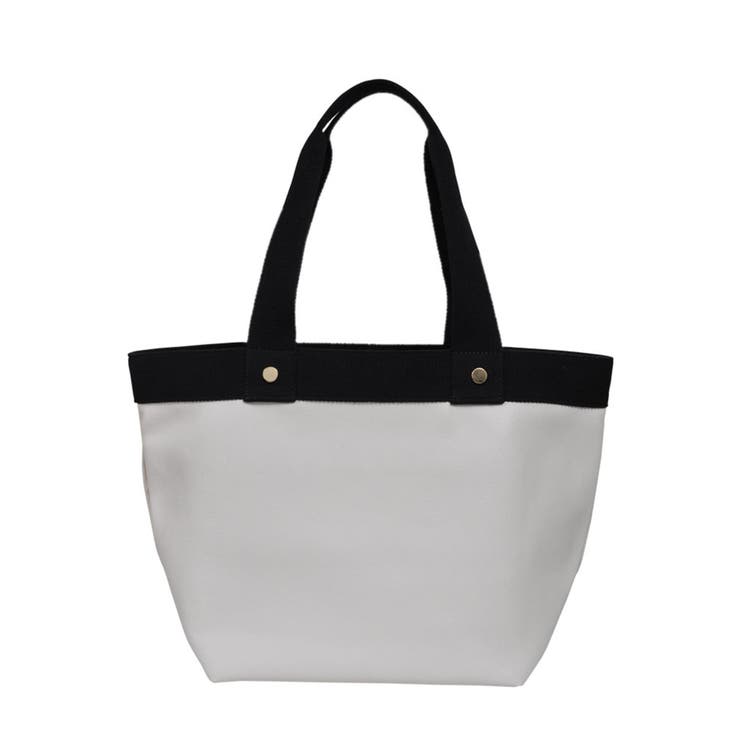 ブラック×ホワイト | 大容量ビッグトートバッグ fluffy フラッフィートートバッグ | welleg