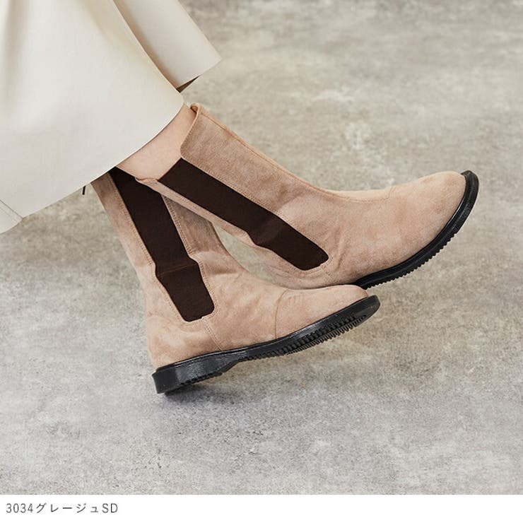 ロング丈 サイドゴアブーツ レディース | welleg | 詳細画像15 