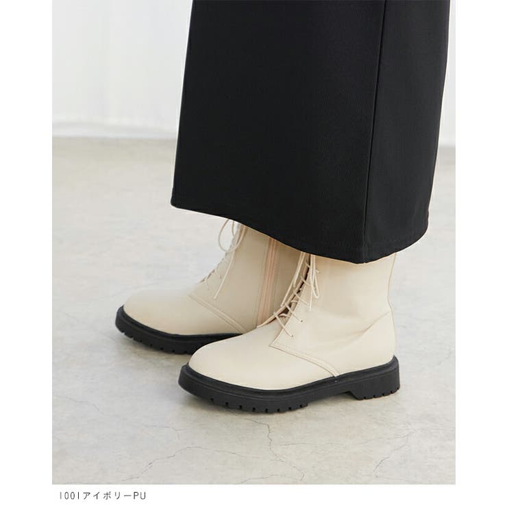 レースアップブーツ レディース 厚底 | welleg | 詳細画像13 