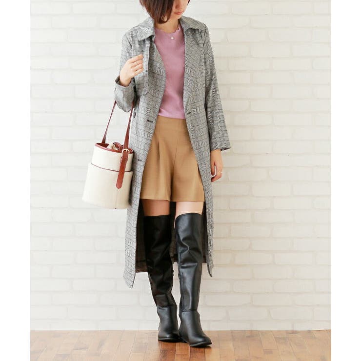 ストレッチ素材 ロングブーツ 本スタック | welleg | 詳細画像7 