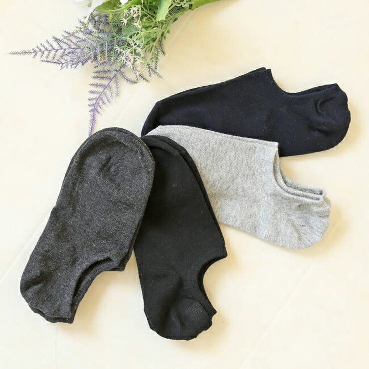 滑り止め付きスニーカー丈靴下 レディース ソックス | welleg | 詳細画像3 