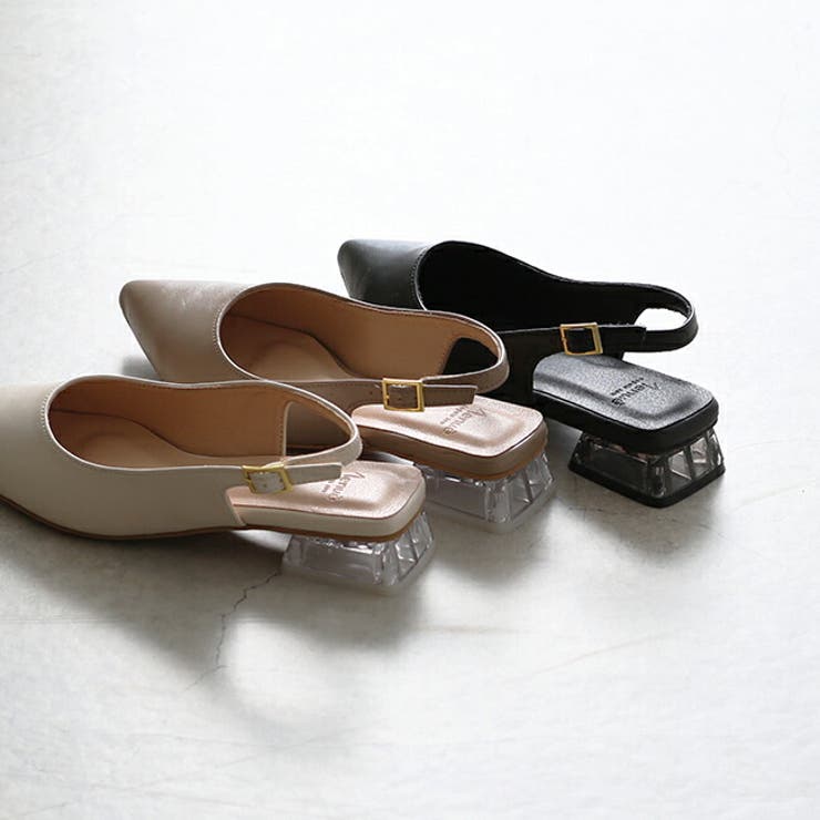 バックストラップミュールサンダル レディース パンプス[品番 バックストラップミュールサンダル レディース パンプス[品番