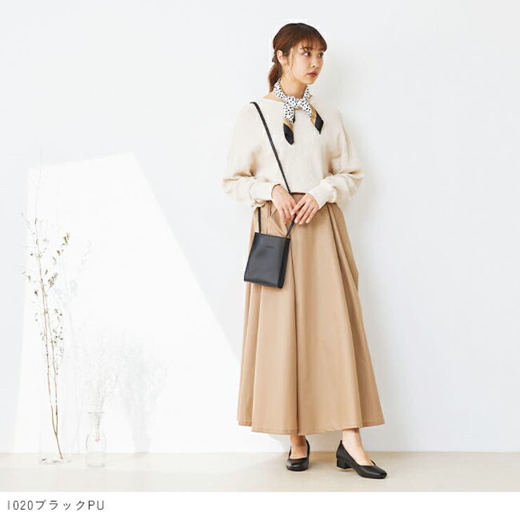 スクエアトゥチャンキーヒールパンプス レディース パンプス | welleg | 詳細画像4 