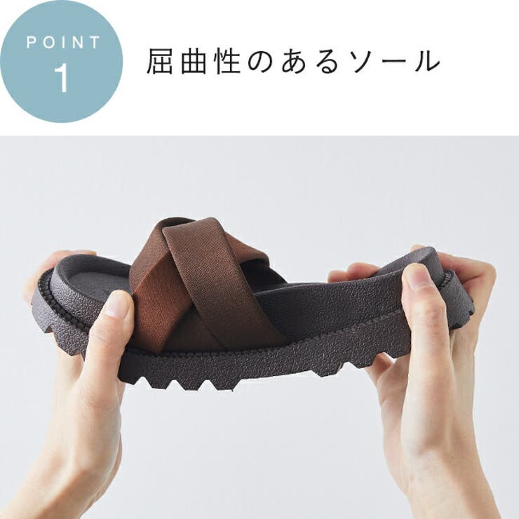 編み込みベルト クロスサンダル レディース | welleg | 詳細画像15 