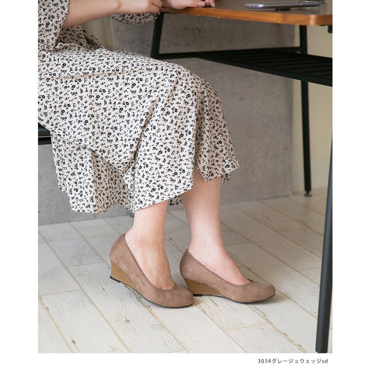 選べる3タイプ 5cmヒール ラウンドトゥ | welleg | 詳細画像12 