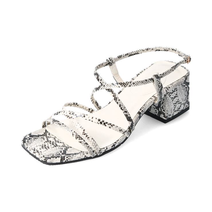 スクエアトゥ ストラップサンダル 太ヒール 品番 Hsys Welleg ウェレッグ のレディースファッション通販 Shoplist ショップリスト