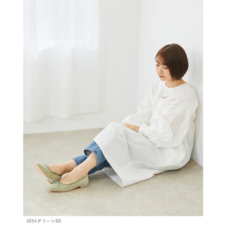 バレエシューズ ぺたんこ靴 履きやすい | welleg | 詳細画像19 