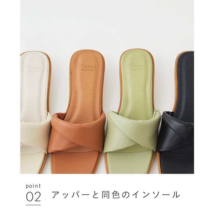 クリスタル シェイプクリアヒール コバサンダル | welleg | 詳細画像26 