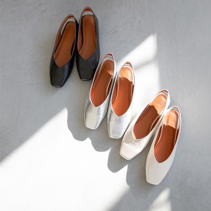 パンプス フラットシューズ 走れる | welleg | 詳細画像3 