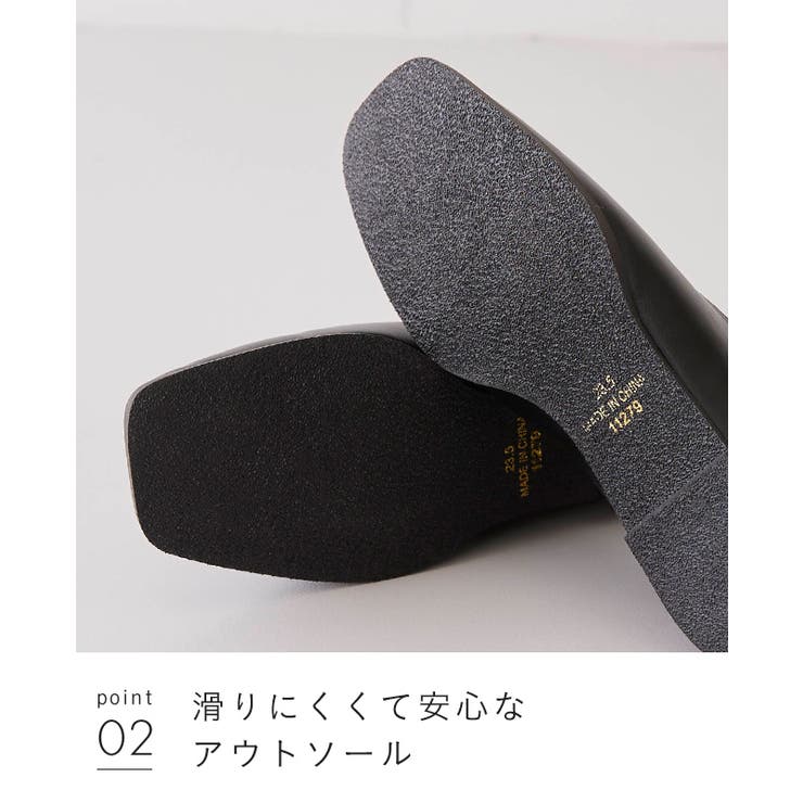 パンプス フラットシューズ ぺたんこ靴 | welleg | 詳細画像18 
