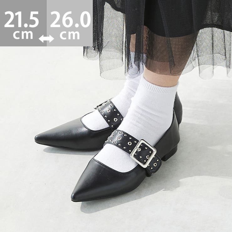 パンプス フラットシューズ 走れる | welleg | 詳細画像1 