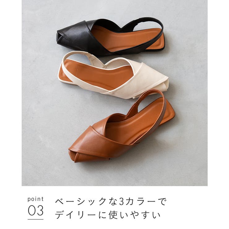サンダル レディース フラットヒール | welleg | 詳細画像19 