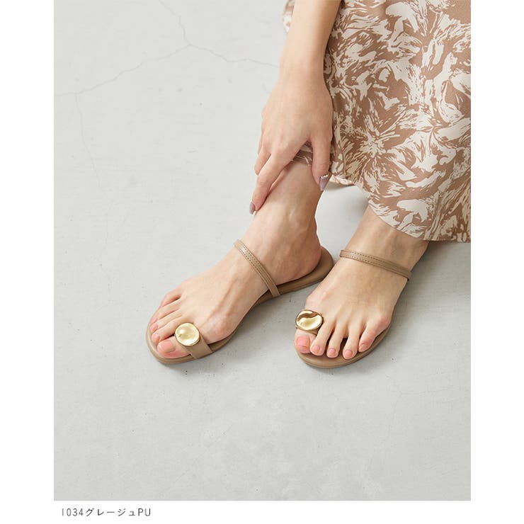 サンダル トング ストラップ | welleg | 詳細画像4 