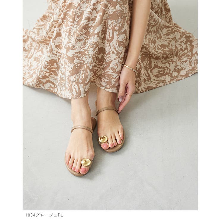 サンダル トング ストラップ | welleg | 詳細画像12 