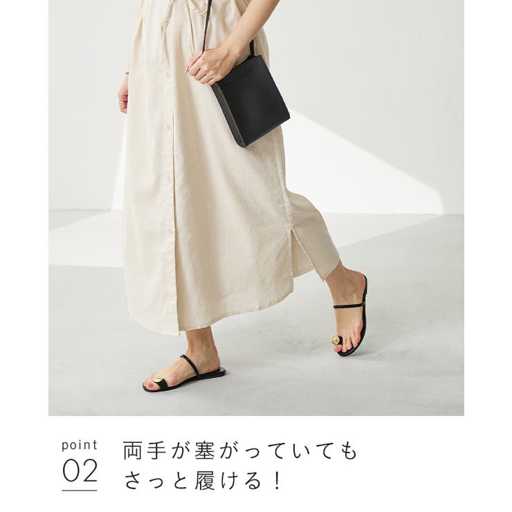 サンダル トング ストラップ | welleg | 詳細画像16 