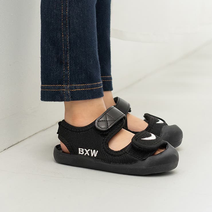 4020ブラック | キッズサンダル ベビーサンダル スポーツサンダル | welleg