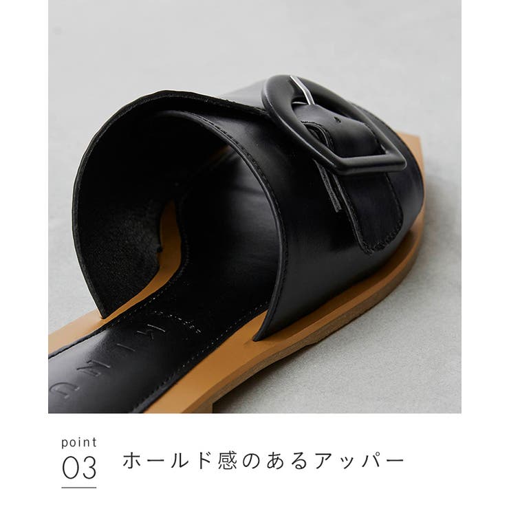 サンダル レディース フラットヒール | welleg | 詳細画像20 