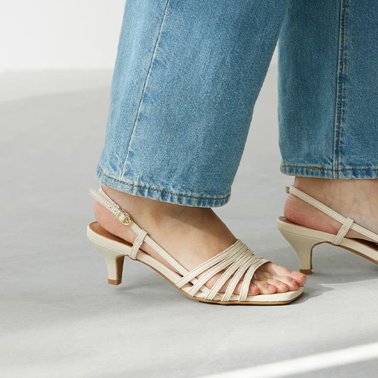 1001アイボリーPU | ストラップサンダル 脱げない レディース | welleg