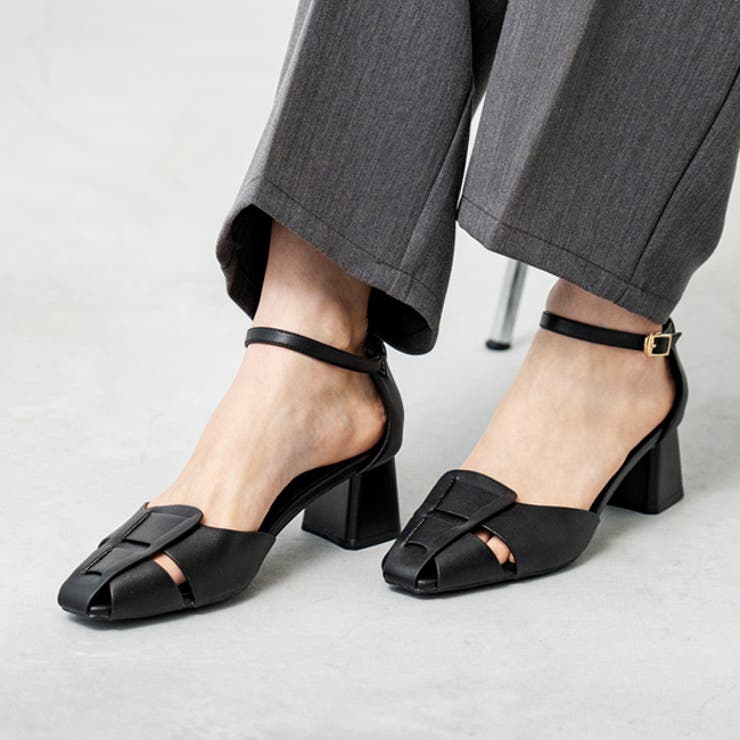 1020ブラックPU | グルカサンダル レディース 編み込みサンダル | welleg