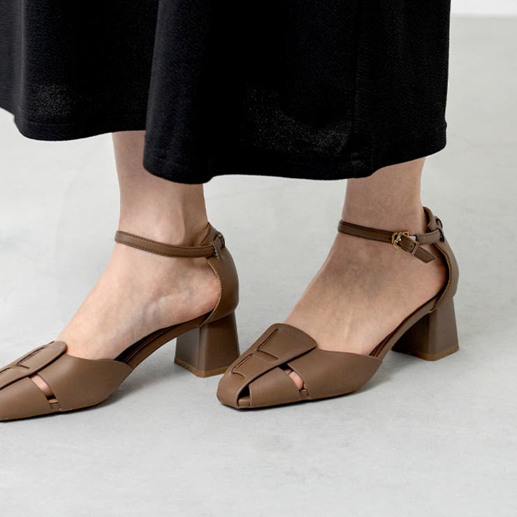 1085グレーブラウンPU | グルカサンダル レディース 編み込みサンダル | welleg