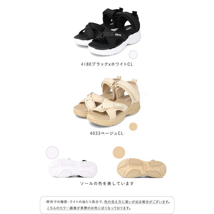 モズ スポーツサンダル 脱げない | welleg | 詳細画像2 