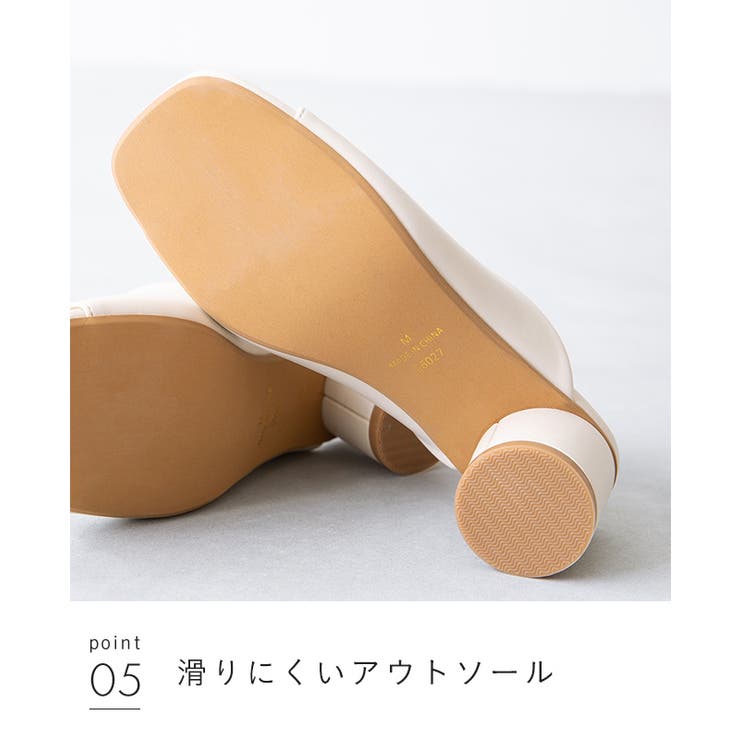 ミュール サンダル かかとなし | welleg | 詳細画像21