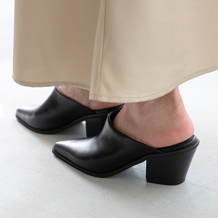 ウエスタンミュール ミュールサンダル スリッパ[品番：HSYS0010309  