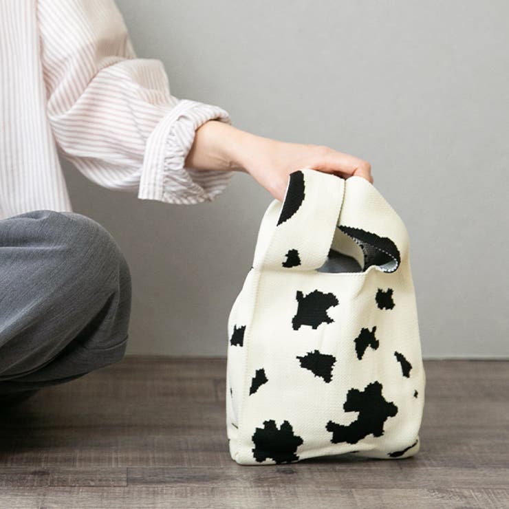 9196カウZK | ニットバッグ レディース ユニセックス | welleg