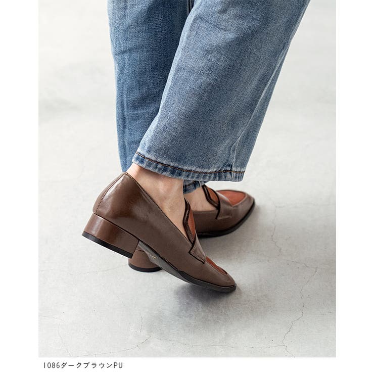 ローファー レディース チャンキーヒール | welleg | 詳細画像6 