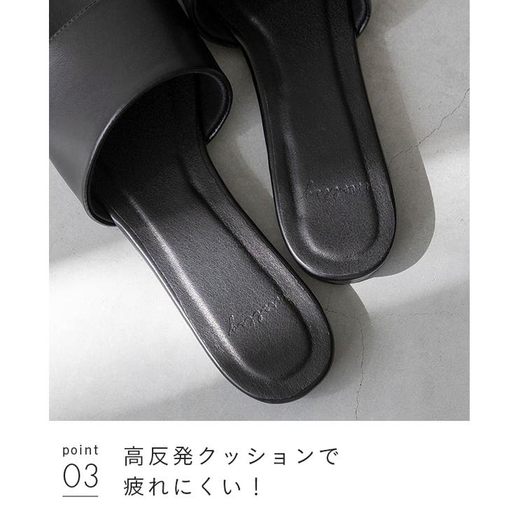 サンダル レディース スクエアトゥ | welleg | 詳細画像23 