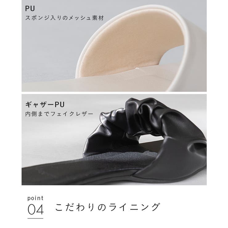 サンダル レディース スクエアトゥ | welleg | 詳細画像24 