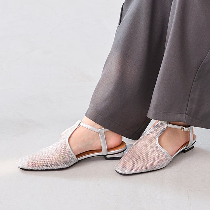 4140シルバーチュール | サンダル レディース 2センチヒール | welleg