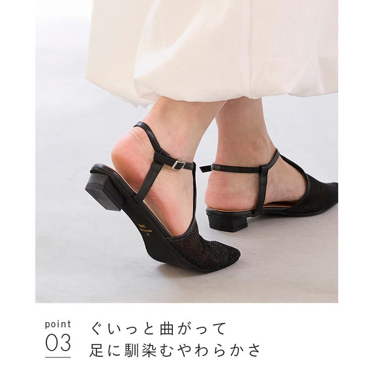 サンダル レディース 2センチヒール | welleg | 詳細画像17 