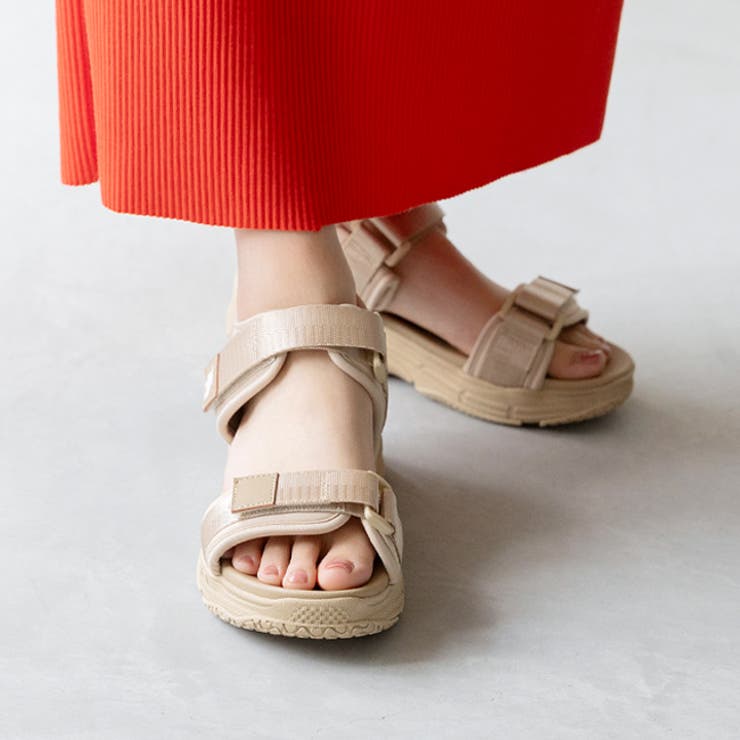 4033ベージュCL | モズ moz スポーツサンダル | welleg