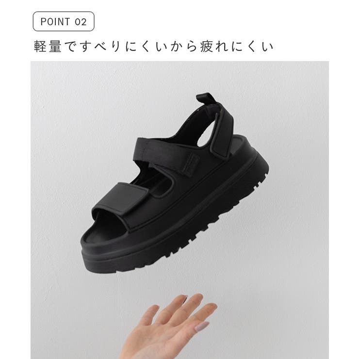 サンダル 厚底 レディース | welleg | 詳細画像6 