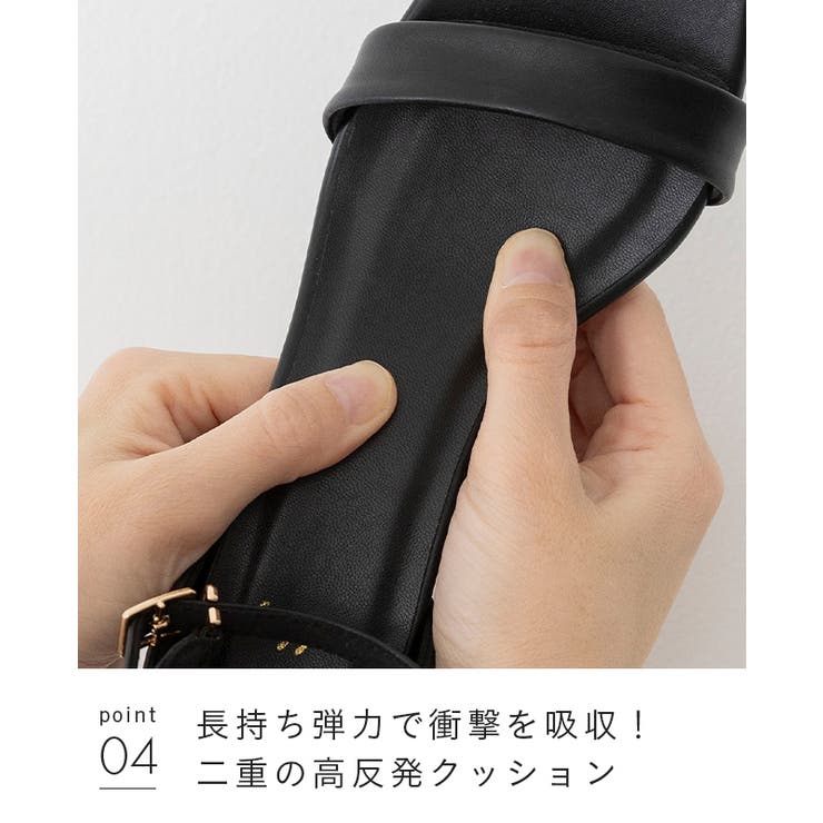 サンダル ストラップ 脱げない | welleg | 詳細画像19 
