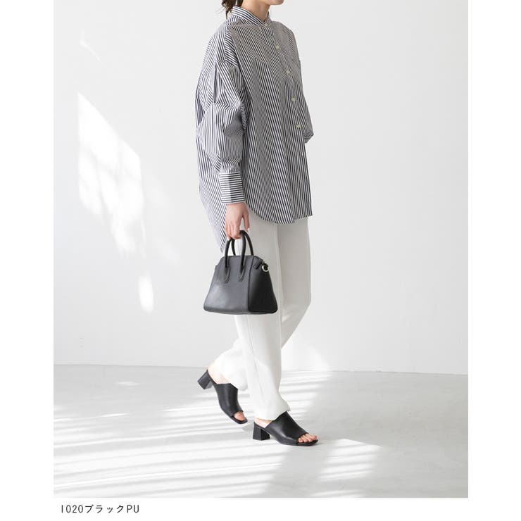 レディース スクエアトゥ ミュール | welleg | 詳細画像4 